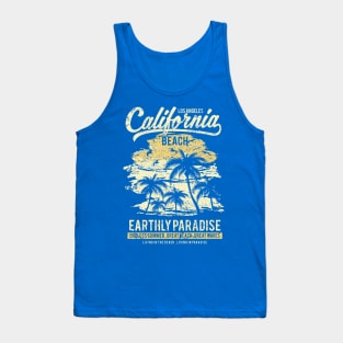 Sunny, California Beach, Paradise, LA Tank Top